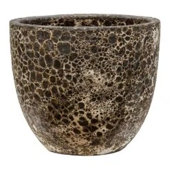 Lava Couple Relic Planter - Black -Indoor Plants Store Lava Couple Relic Planter Black Small