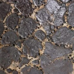 Lava Bowl Relic Planter - Black -Indoor Plants Store Lava Couple Straight Relic Planter Black Swatch 2