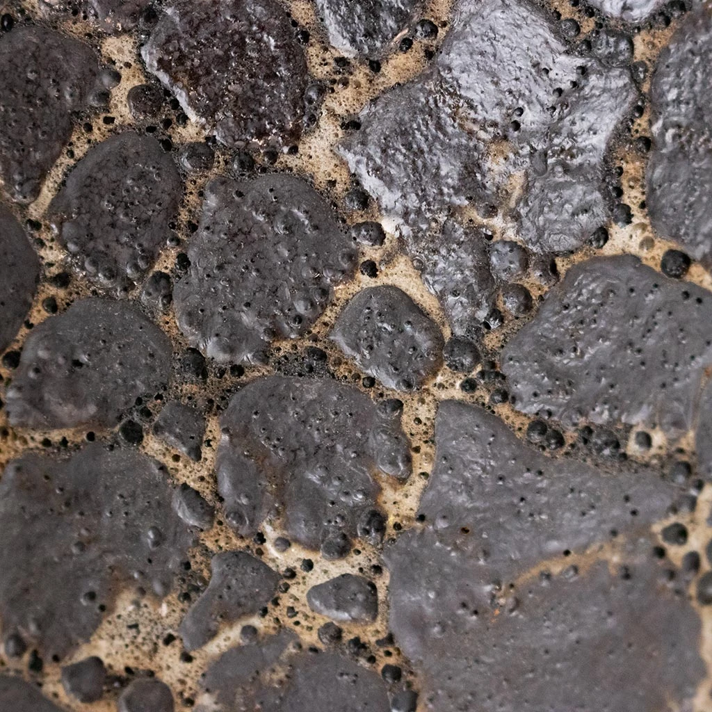 Lava Cube Relic Planter - Black 6 Lava Cube Relic Planter - Black - Image 4