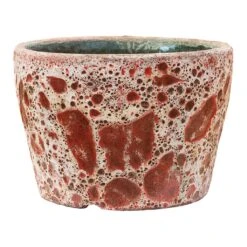 Lava Couple Straight Relic Planter - Pink
