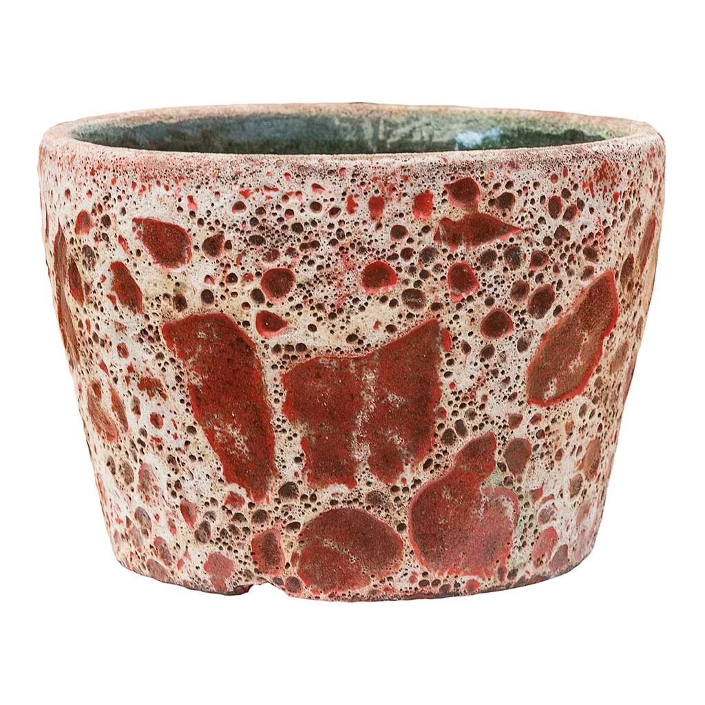 Lava Couple Straight Relic Planter - Pink 3 Lava Couple Straight Relic Planter - Pink