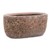 Lava Oval Relic Plant Bowl - Pink 2 Lava Oval Relic Plant Bowl - Pink -Indoor Plants Store Lava Oval Relic Plant Bowl Pink 31x18x15cm
