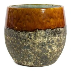 Lindy Plant Pot - Ochre -Indoor Plants Store Lindy Plant Pot Ochre 30cm New