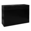 Line-Up Rectangle Planter - Matt Black -Indoor Plants Store Line Up Rectangle Planter Matt Black 110x38x75cm