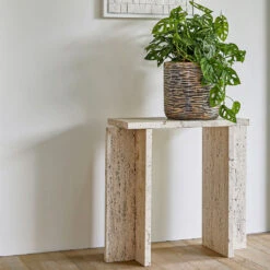 Luxe Lite Wrinkle Cylinder Planter - Bronze -Indoor Plants Store Luxe Lite Universe Wrinkle Cylinder Bronze 1