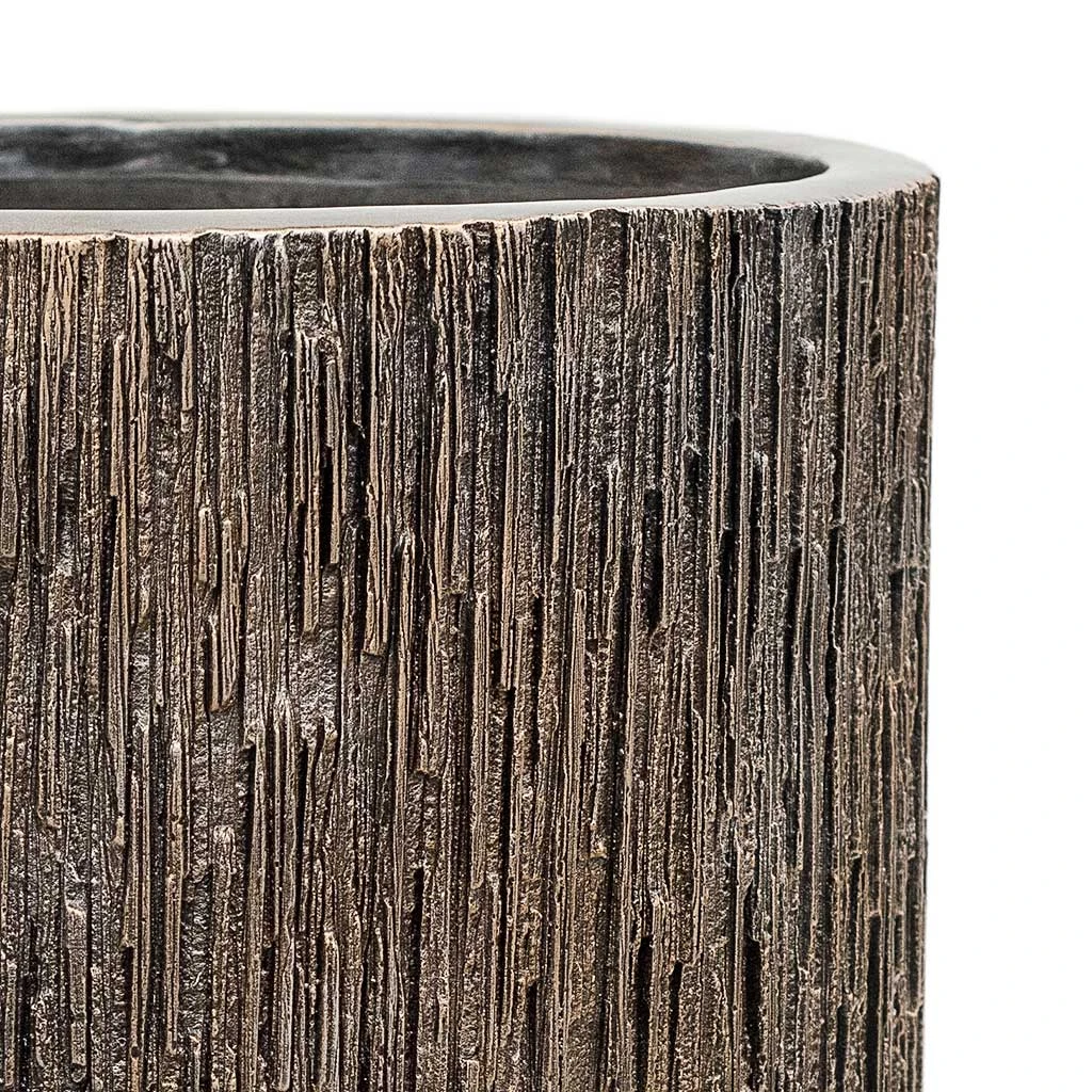 Luxe Lite Waterfall Cylinder Planter - Bronze 8 Luxe Lite Waterfall Cylinder Planter - Bronze - Image 6