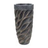 Luxe Lite Wave Partner Planter - Bronze -Indoor Plants Store Luxe Lite Wave Partner Planter Bronze 33x70cm