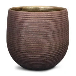 Lydia Plant Pot - Shiny Purple -Indoor Plants Store Lydia Plant Pot Shiny Purple 22x20cm