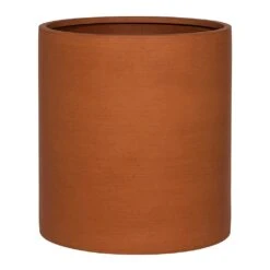 Max Refined Planter - Canyon Orange -Indoor Plants Store Max Refined Planter Canyon Orange Large