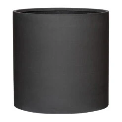 Max Refined Planter - Volcano Black -Indoor Plants Store Max Refined Planter Volcano Black 50x49cm