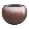 Metallic Globe Plant Pot - Matt Coffee -Indoor Plants Store Metallic Couple Plant Pot Matt Coffee 50x37cm