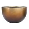 Metallic Plant Bowl - Matt Honey 1 Metallic Plant Bowl - Matt Honey -Indoor Plants Store Metallic Plant Bowl Matt Honey 45x27cm