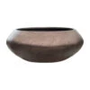 Metallic UFO Plant Bowl - Matt Coffee -Indoor Plants Store Metallic UFO Plant Bowl Matt Coffee 40x15cm