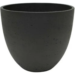 Mini Jesslyn Plant Pot - Black Washed -Indoor Plants Store Mini Jesslyn Plant Pot Black Washed