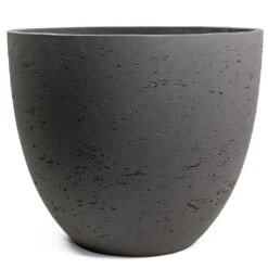 Mini Jesslyn Plant Pot - Black Washed -Indoor Plants Store Mini Jesslyn Plant Pot Black Washed 39cm