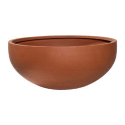 Morgana Refined Plant Bowl - Canyon Orange -Indoor Plants Store Morgana Plant Bowl Canyon Orange 43.5x19cm