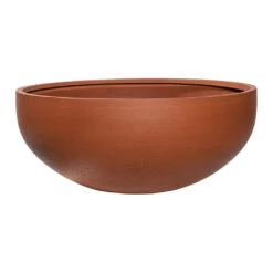Morgana Refined Plant Bowl - Canyon Orange -Indoor Plants Store Morgana Plant Bowl Canyon Orange 53.5x22.5cm