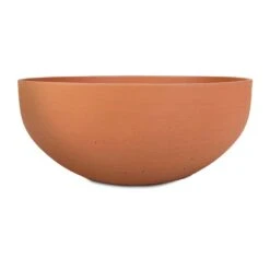 Morgana Refined Plant Bowl - Canyon Orange -Indoor Plants Store Morgana Refined Plant Bowl Canyon Orange 36.5x16cm