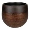 Mya Plant Pot - Shiny Mocha 2 Mya Plant Pot - Shiny Mocha -Indoor Plants Store Mya Plant Pot Shiny Mocha 15cm