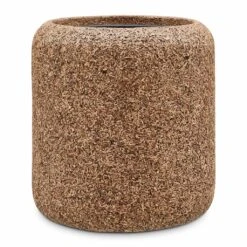 Naturescast Cylinder Planter - Natural -Indoor Plants Store Naturescast Cylinder Planter Natural 38x40cm