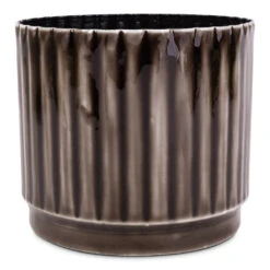 Nella Plant Pot - Coffee 14 Nella Plant Pot - Coffee -Indoor Plants Store Nella Plant Pot Coffee 14x12cm