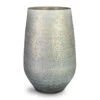 Noor Plant Vase - Metallic Grey -Indoor Plants Store Noor Plant Vase Metallic Grey 12x36cm