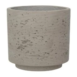 Novi Plant Pot - Grey Washed -Indoor Plants Store Novi Plant Pot Grey Washed 15x13.5cm