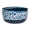 Ocean Glaze Plant Bowl - Sapphire -Indoor Plants Store Ocean Glaze Plant Bowl Sapphire 25 x 12.5cm 2