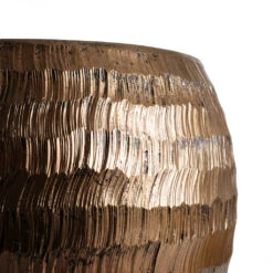 Opus Hammered Globe Planter - Gold -Indoor Plants Store Opus Hammered Globe Planter Gold SWATCH 2