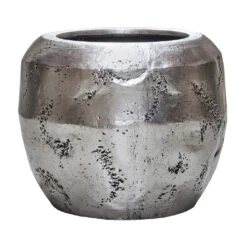 Opus Raw Couple Planter - Silver 20 Opus Raw Couple Planter - Silver -Indoor Plants Store Opus Raw Couple Planter Silver 50x40cm