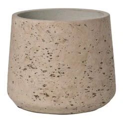 Patt Plant Pot - Grey Washed