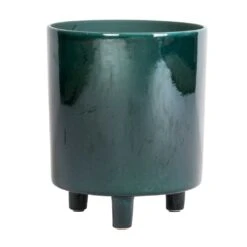 Pisa Plant Pot - Emerald 11 Pisa Plant Pot - Emerald -Indoor Plants Store Pisa Plant Pot Emerald 20x24cm