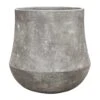Polystone Coated Darcy Planter - Raw Grey -Indoor Plants Store Polystone Coated Darcy Planter Raw Grey Small