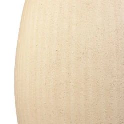 Polystone Coated Plain Balloon Planter - Natural -Indoor Plants Store Polystone Coated Plain Balloon Planter Natural 52x68cm 4