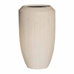 Polystone Coated Plain Coppa Planter - Natural 13 Polystone Coated Plain Coppa Planter - Natural -Indoor Plants Store Polystone Coated Plain Coppa Planter Natural 48x80cm