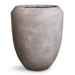 Polystone Coated Plain Coppa Planter - Raw Grey 11 Polystone Coated Plain Coppa Planter - Raw Grey -Indoor Plants Store Polystone Coated Plain Coppa Planter Raw Grey 45x55cm
