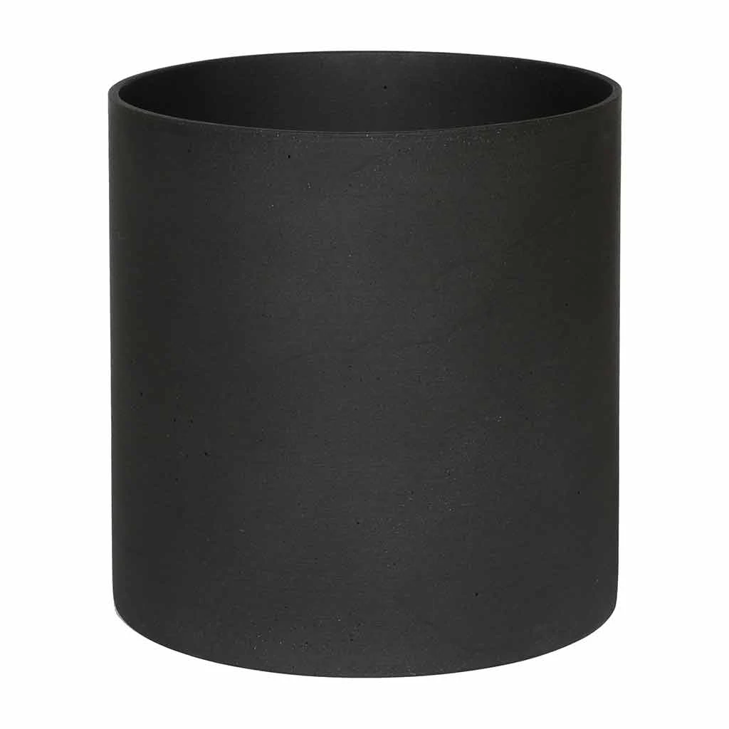 Puk Natural Planter - Matt Black 3 Puk Natural Planter - Matt Black