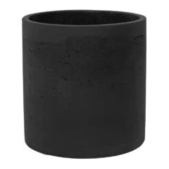 Puk Plant Pot - Black Washed 16 Puk Plant Pot - Black Washed -Indoor Plants Store Puk Plant Pot Black Washed 25x25cm