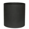 Puk Refined Planter - Volcano Black 1 Puk Refined Planter - Volcano Black -Indoor Plants Store Puk Refined Planter Volcano Black 25cm