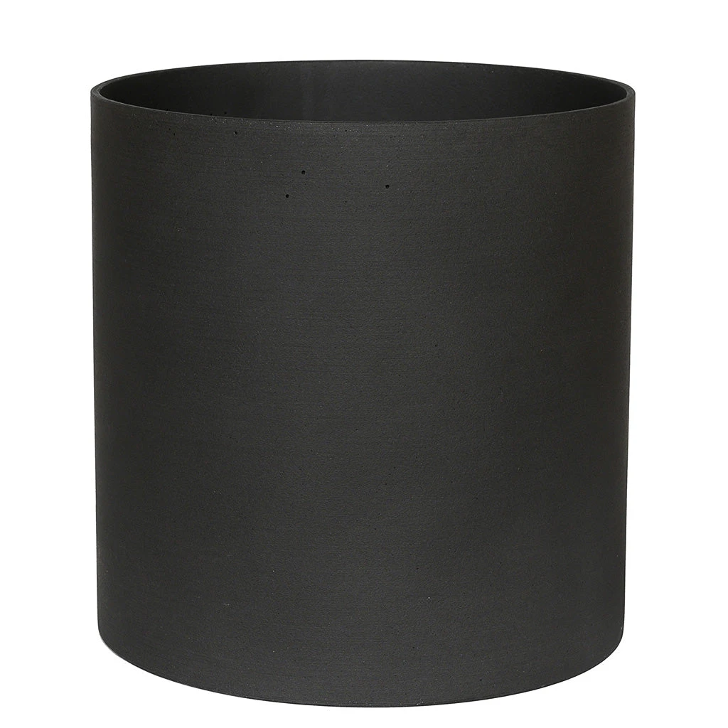 Puk Refined Planter - Volcano Black 3 Puk Refined Planter - Volcano Black
