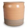 Puro Ripple Plant Pot - Peach -Indoor Plants Store Puro Ripple Plant Pot Peach 21x19cm 2