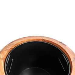 Quinn Tall Planter - Natural -Indoor Plants Store Quinn Tall Planter Natural DETAIL 6