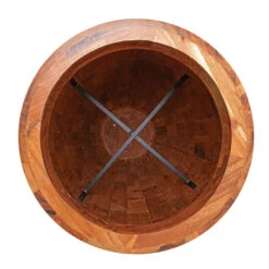 Quinn Tall Planter - Natural -Indoor Plants Store Quinn Tall Planter Natural DETAIL 7