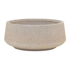 Raindrop Bowl Planter - Stone