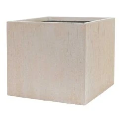 Raindrop Cube Planter - Stone 24 Raindrop Cube Planter - Stone -Indoor Plants Store Raindrop Cube Planter Stone 50cm