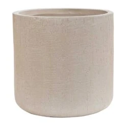 Raindrop Round Planter - Stone