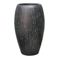 Raindrop Tall Balloon Planter - Anthracite -Indoor Plants Store Raindrop Tall Balloon Planter Anthracite 53cm