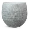 Ryan Plant Pot - White Black