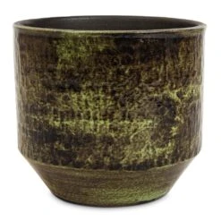 Sanna Plant Pot - Moss Green -Indoor Plants Store Sanna Plant Pot Moss Green 15x13cm