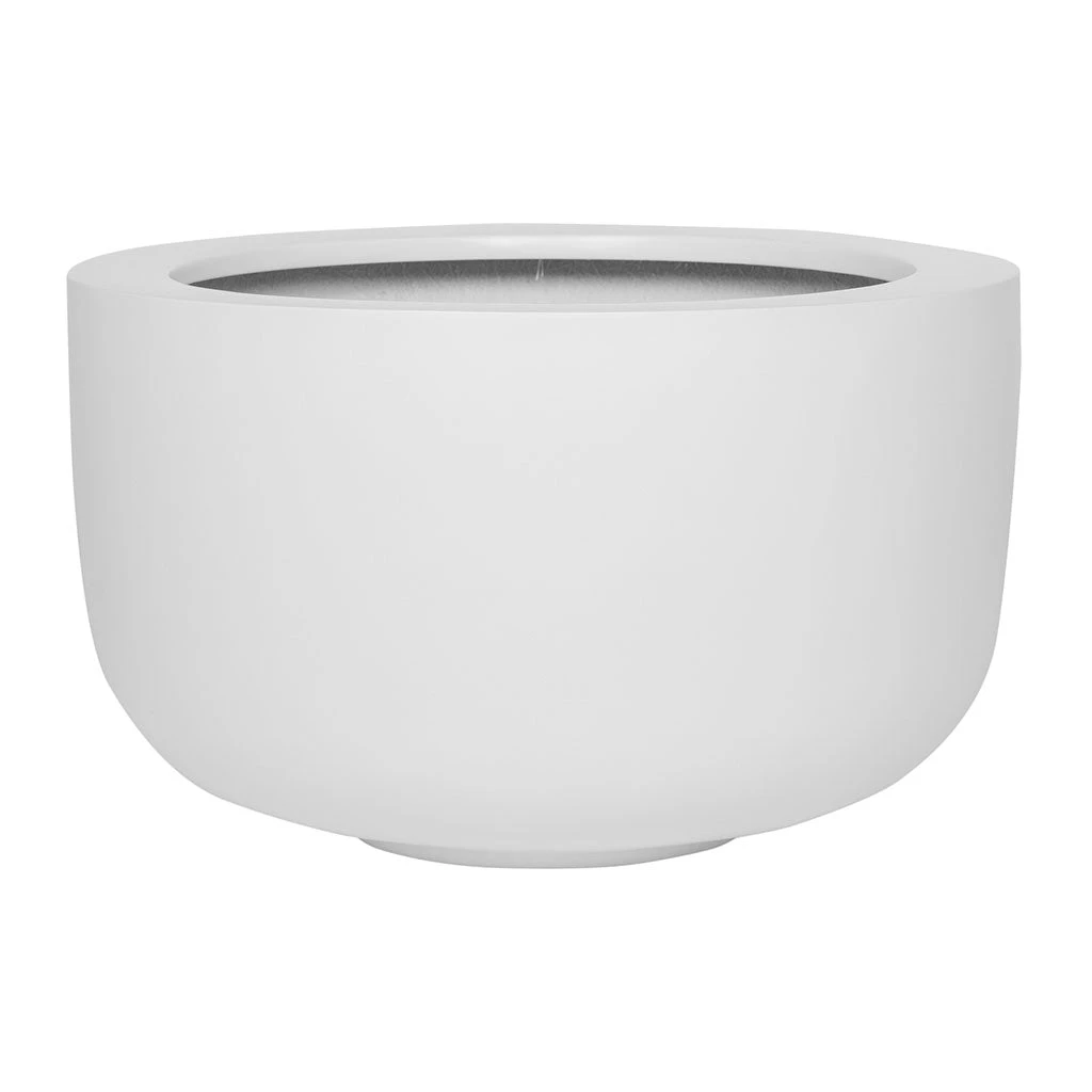 Sunny Essentials Bowl Planter - Matt White 5 Sunny Essentials Bowl Planter - Matt White - Image 3